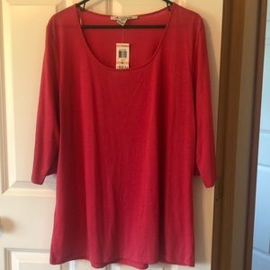 NWT American Rag 3/4 Sleeve T-shirt